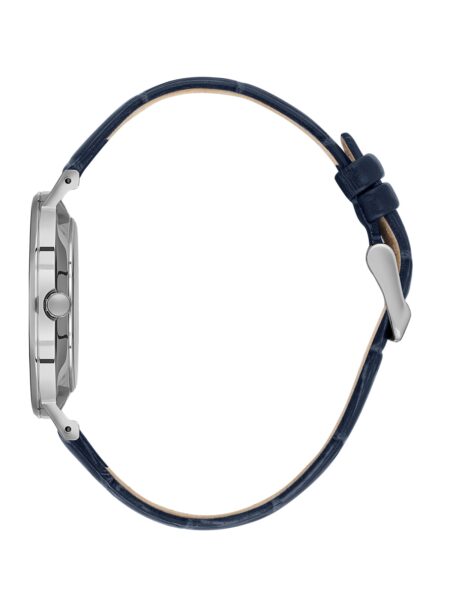 Alternative view of Santa Barbara Polo Classic Men Blue Moonphase Leather Watch