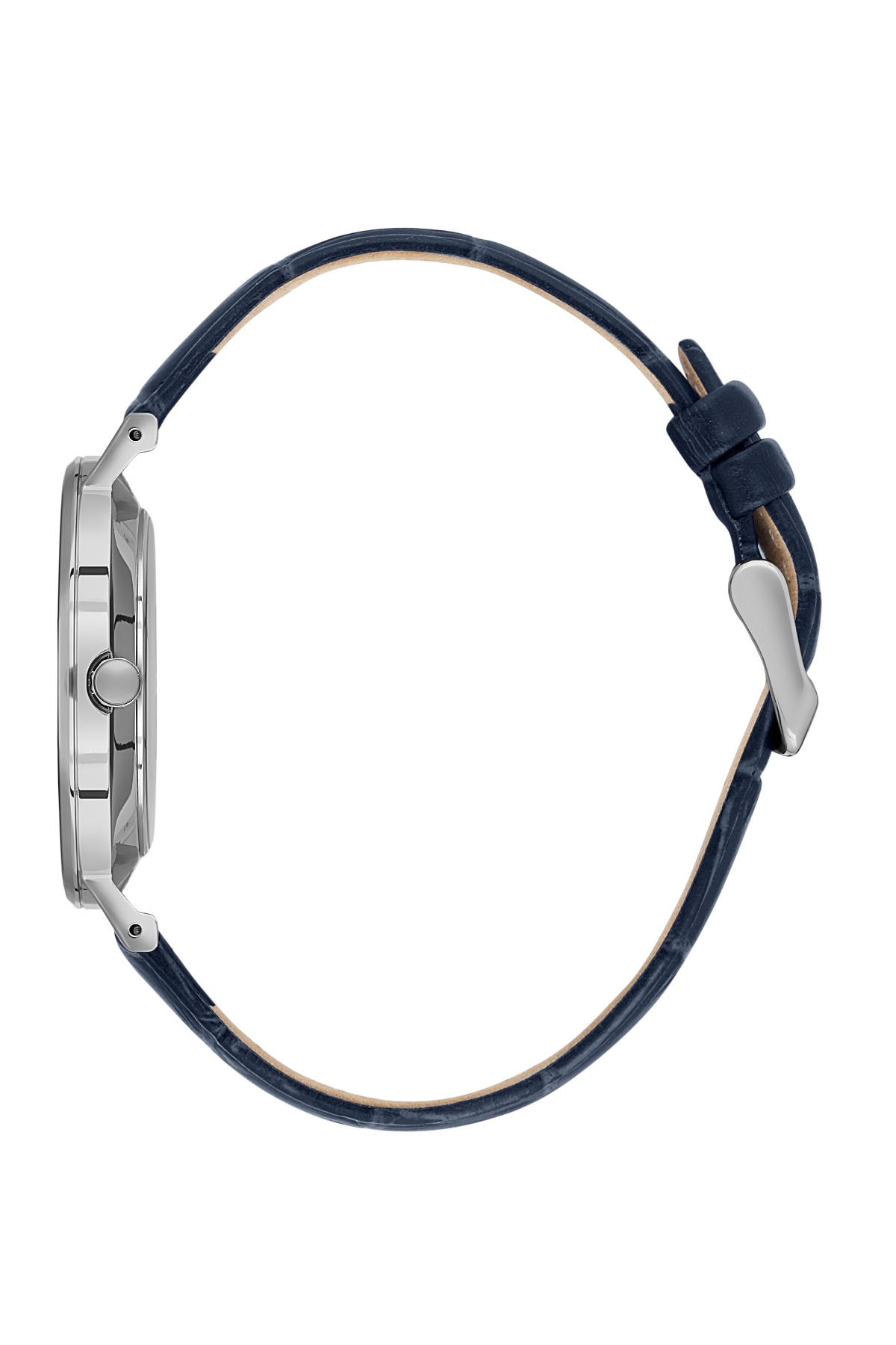 Santa Barbara Polo Classic Men Blue Moonphase Leather Watch - Figura 2