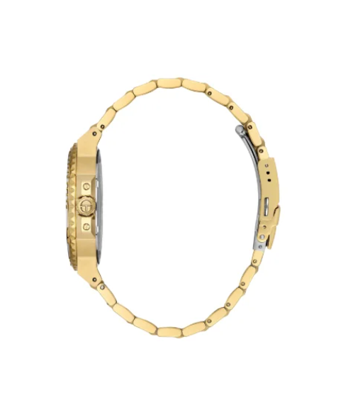 Sergio Tacchini Gold Black Dial Watch - Figura 2