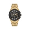 Valentino Orlandi Prestige Men Gold Black Multifunction Watch