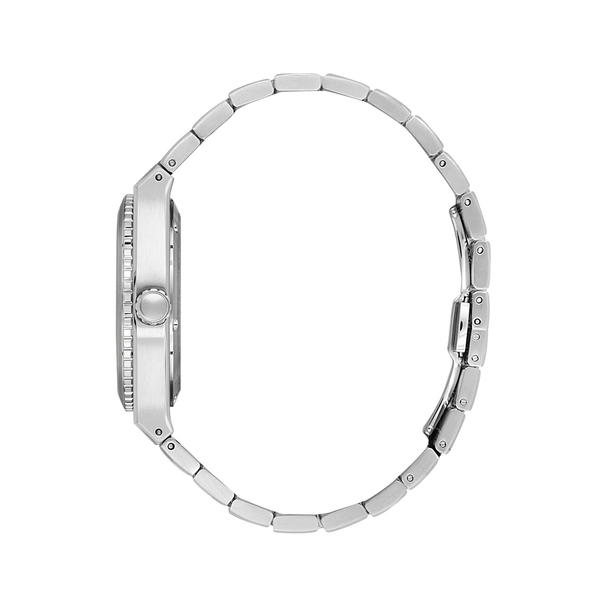 Valentino Orlandi Classic Men Silver Black Dial Bracelet Watch - Figura 2