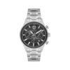 Valentino Orlandi Sport Men Silver Black Chronograph Watch