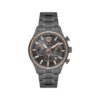 Valentino Orlandi Sport Men Gunmetal Rose Gold Chronograph Watch