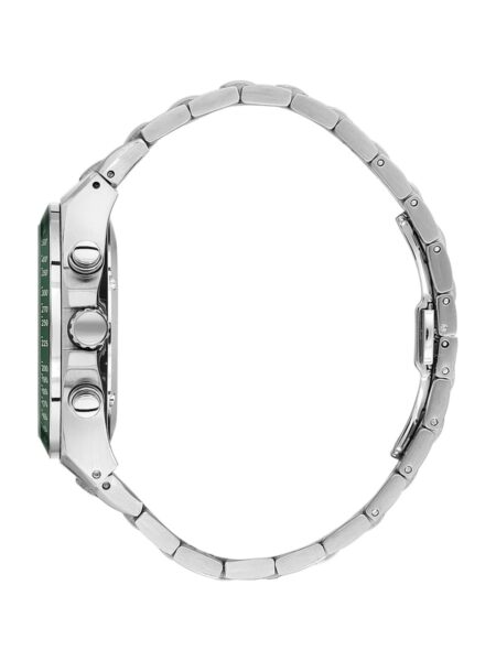 Alternative view of Valentino Orlandi Sport Men Silver Green Chronograph Watch