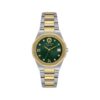Valentino Orlandi Classic Women Two Tone Green Dial Watch